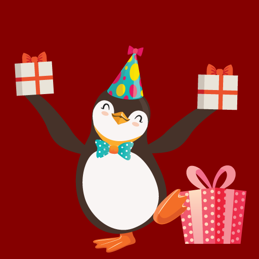 Party Penguin 006