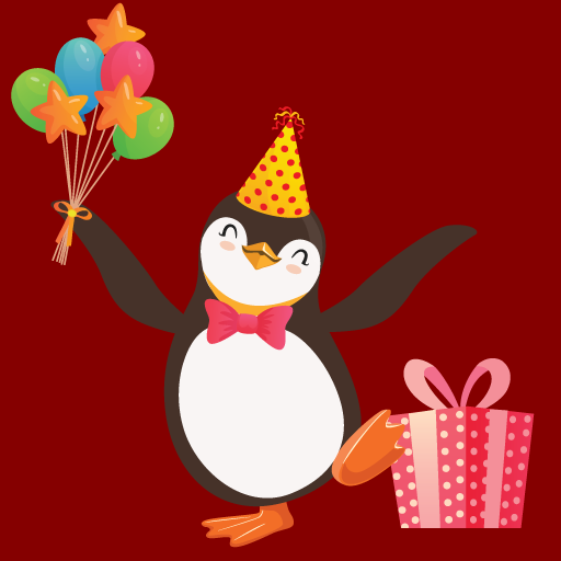 Party Penguin 006