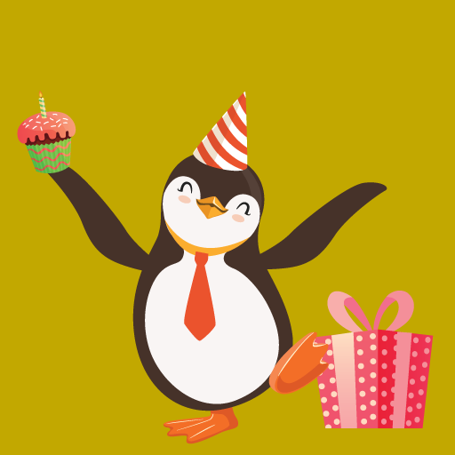 Party Penguin 036